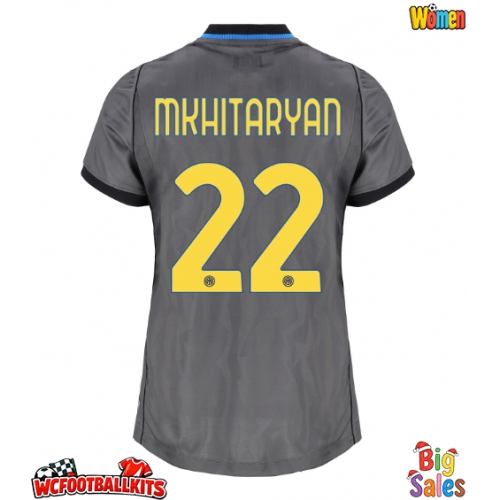 Inter Milan Henrikh Mkhitaryan #22 Replica Third Stadium Shirt for Women 2026-27 Short Sleeve